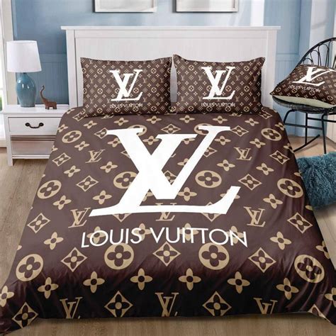 louis vuitton replica bedding sets|Louis Vuitton bedspread set.